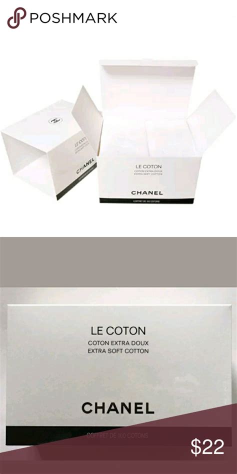 chanel cotton pads box|Chanel make up remover.